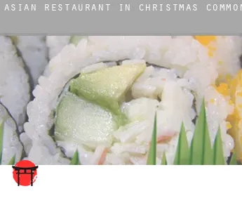 Asian restaurant in Christmas Common